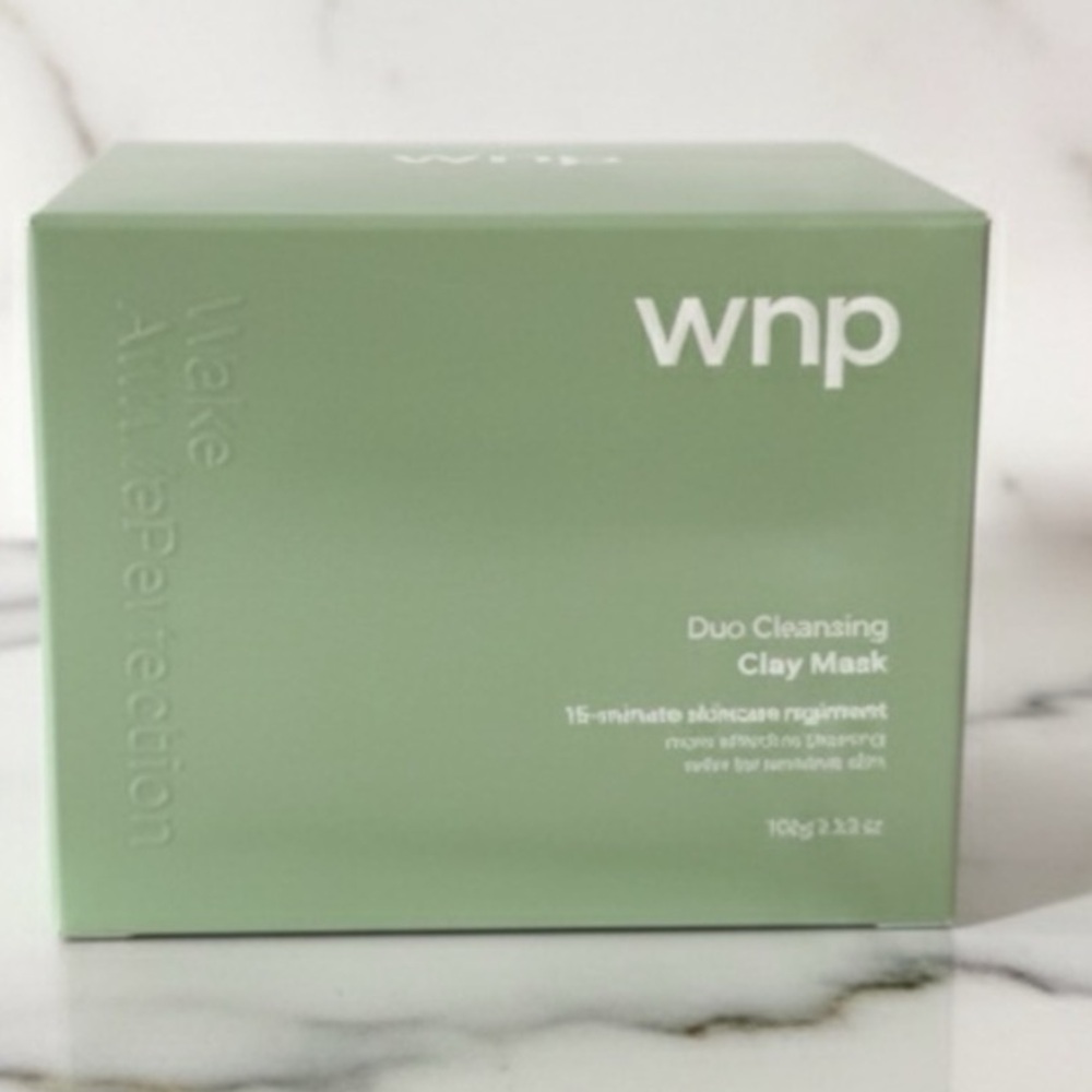 Korean skin care duo cleansing clay mask